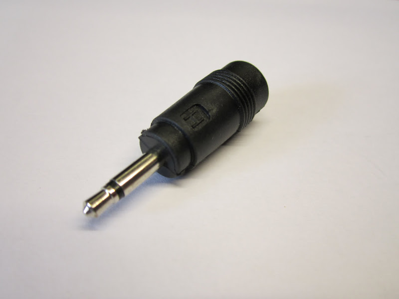 Female 5.5mmx2.5mm to 3.5mm Male Jack DC Power Plug Tip Attachment 5.5x2.1 - 3.5